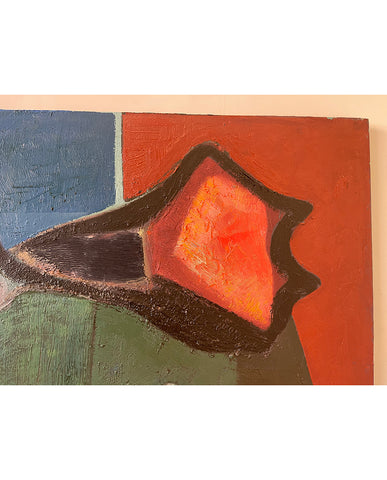 YEHOSHUA KOVARSKY ABSTRACT OIL ON CANVAS
