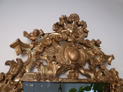 SPANISH COLONIAL GILTWOOD ‘VICEROY’ MIRROR
